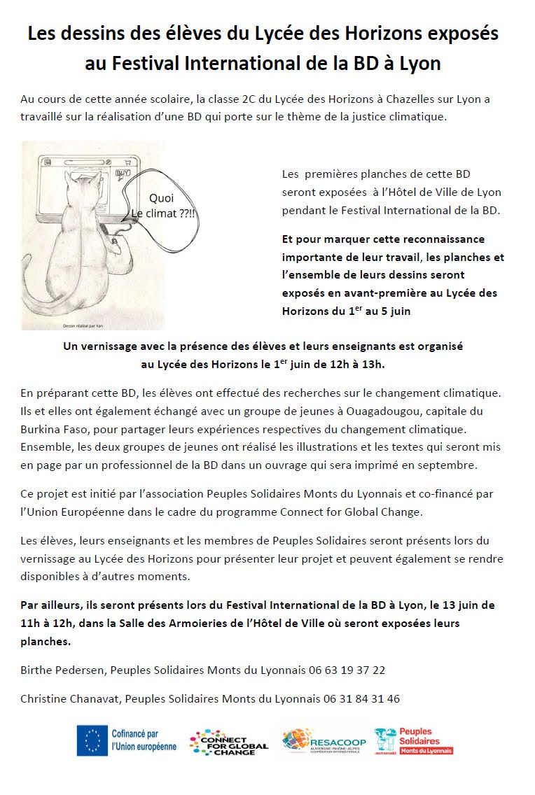 Peuples Solidaires des Monts du Lyonnais | Bulles climatiques